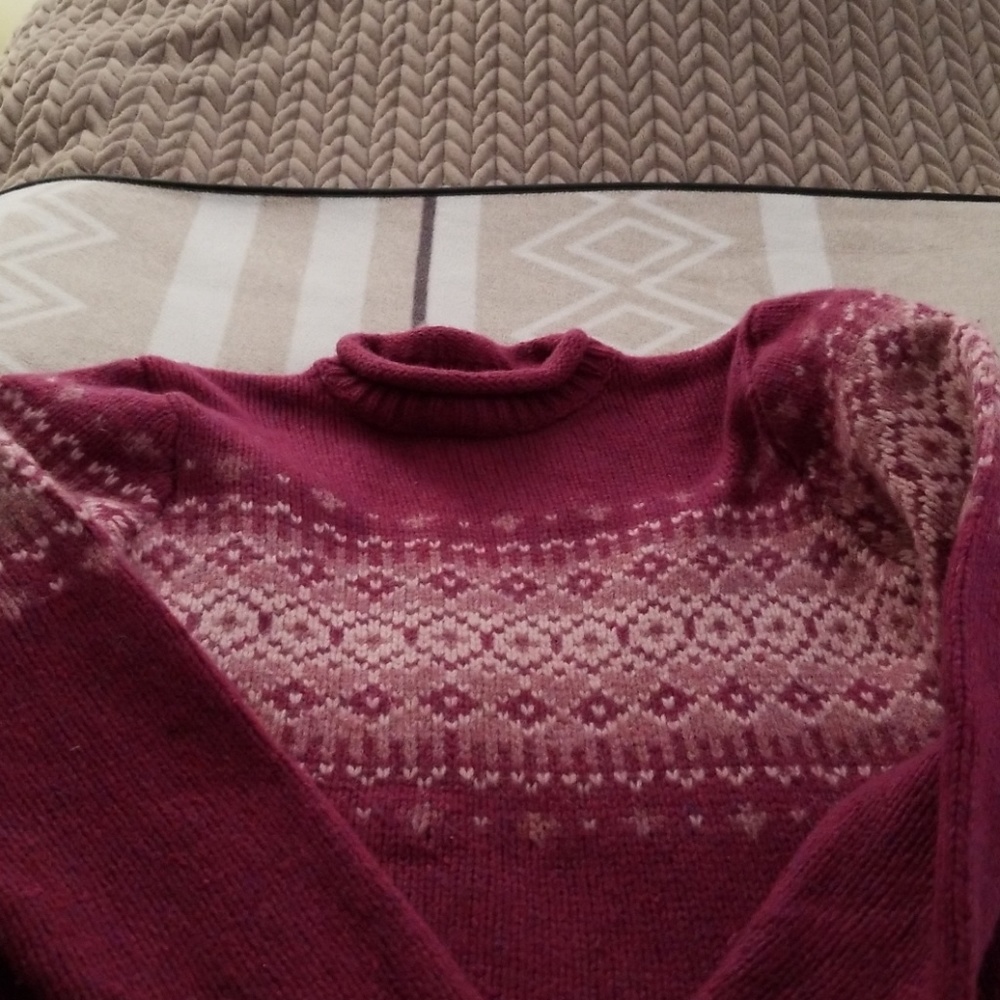 LLBean Winter Wool Sweater